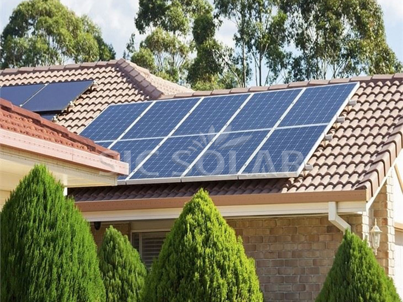 10KW Ceramic Tile Roof Solar Mounting Rack In Australia