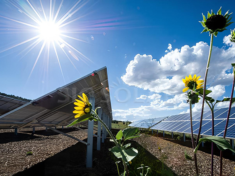 150KW Solar Panel Ground Rack in Mexico