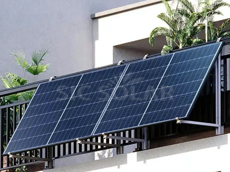 2KW Solar Panel Balcony Mount System In Romania