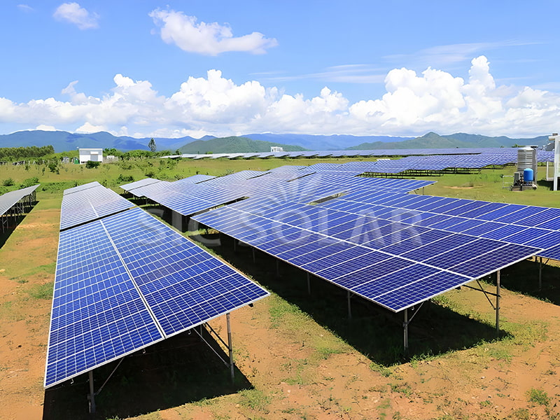 12MW solar ground mount in India