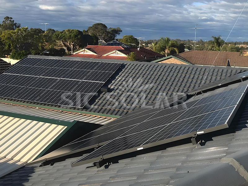 30Kw Solar Roof Tile Roof Solar Mounting System In Australia