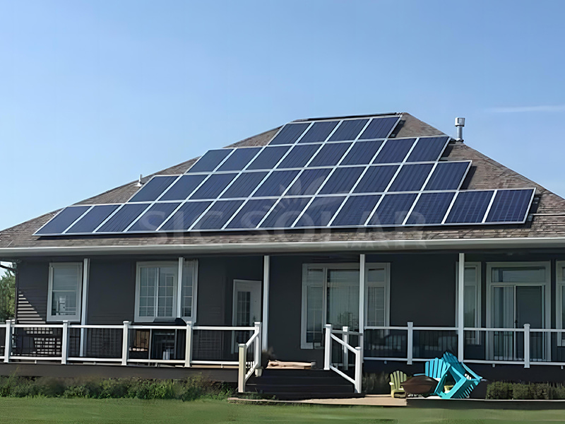 18KW Solar Panel Mounting Brackets For Tile Roof In Belgium