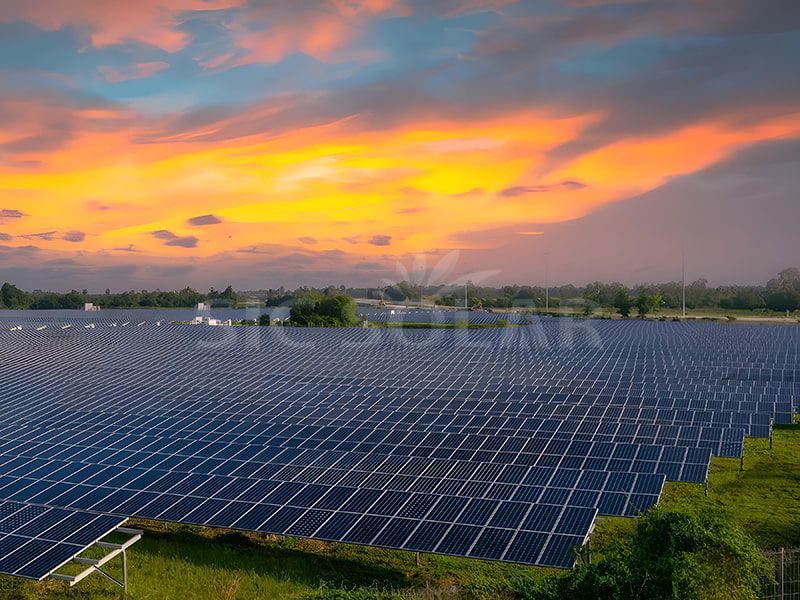 100MW Ground Mount Solar Panel Systems In USA