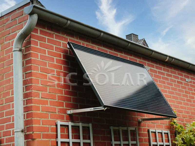 1KW Home Solar Panel Wall Mounting Bracket In Belgium