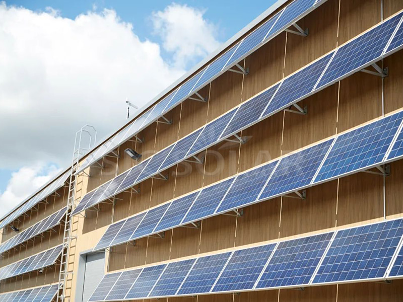 30KW Solar Panel Wall Mounting Systems In China