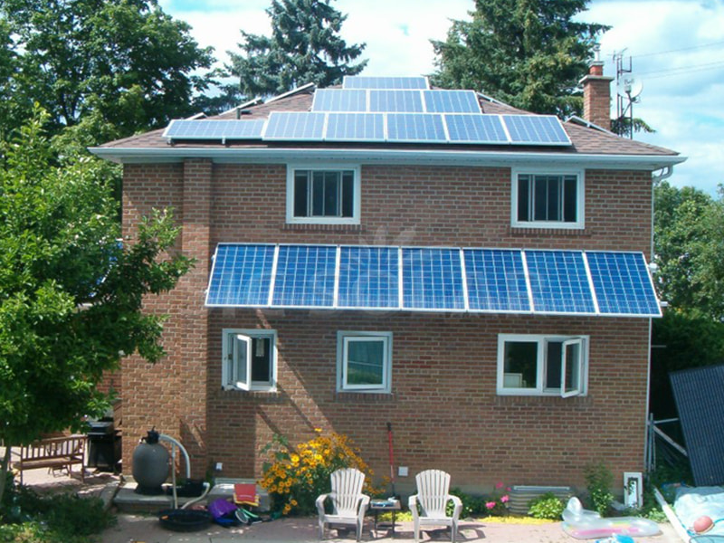 3.5KW Home Wall Mounted Solar Panel Systems In Italy