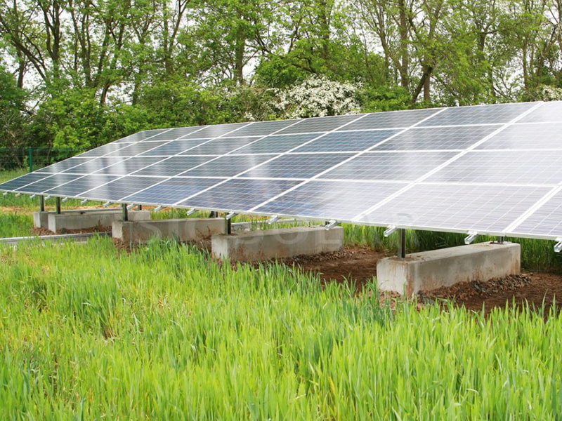 40KW U Type Carbon Steel Ground Mounting In Vietnam