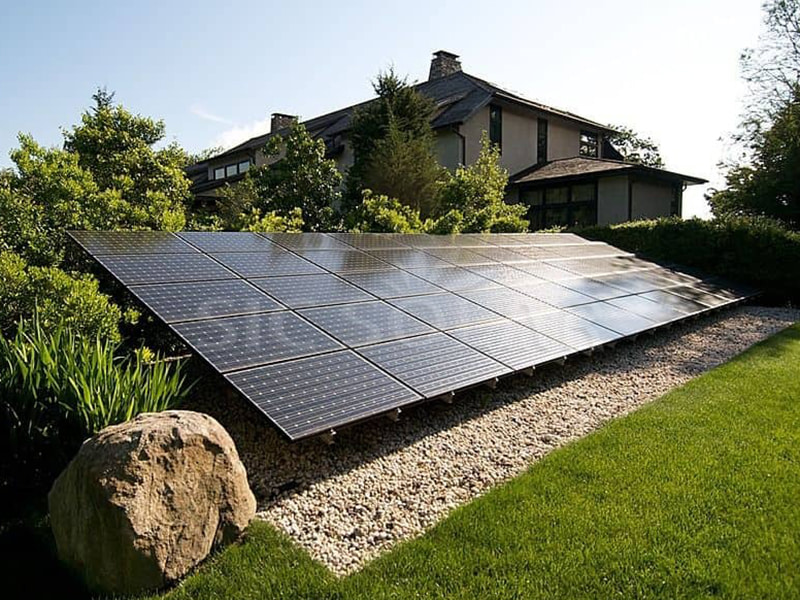 25KW Home Ground Mounted Solar Panel Frames In Greece