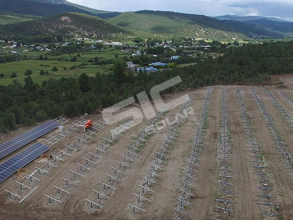400KW Ground mounting system in Spain