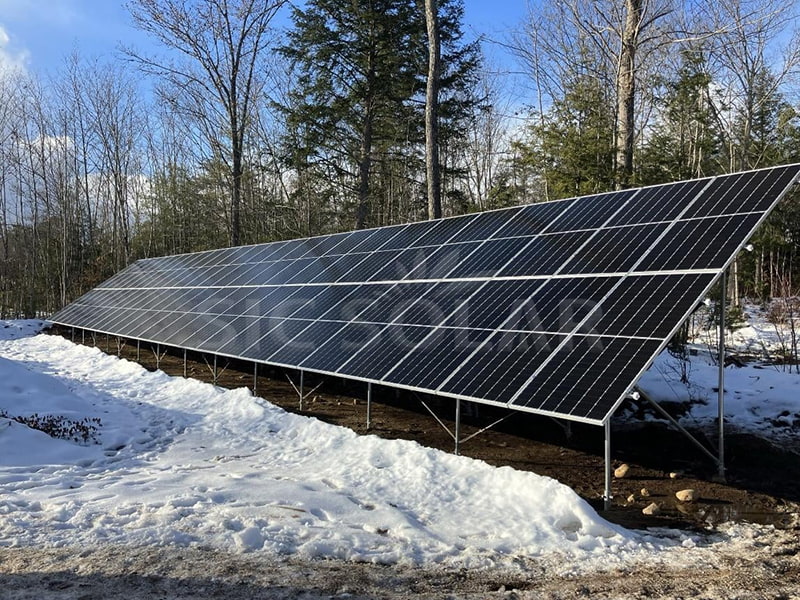 60KW Ground Mounted Solar Panel Frames In France