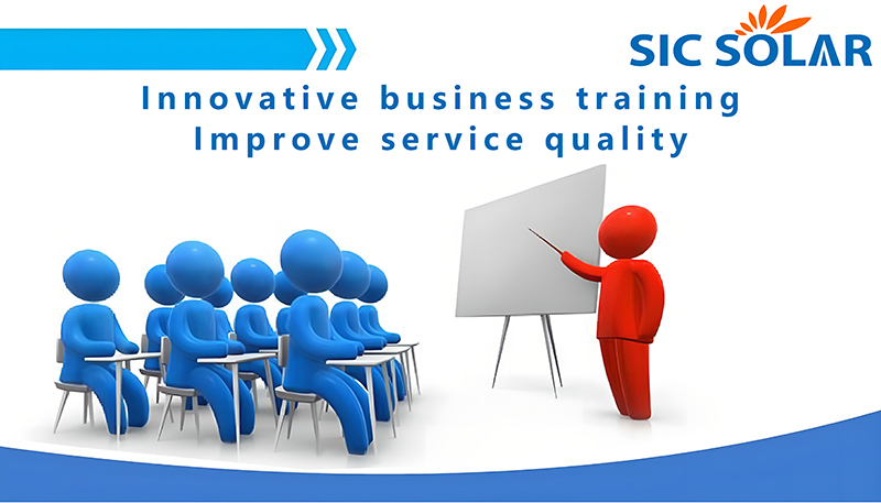 Innovative business training to improve service quality