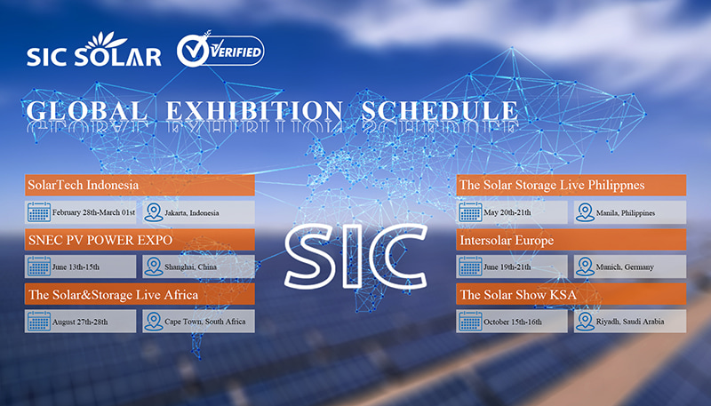 SIC 2024 Global Solar Exhibition Schedule