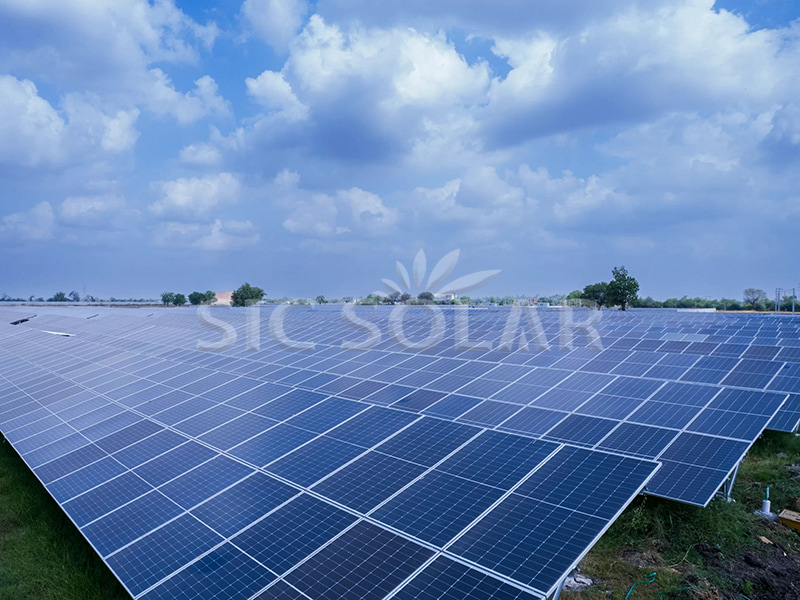 2MW Ground Mounted Solar Power Systems In India
