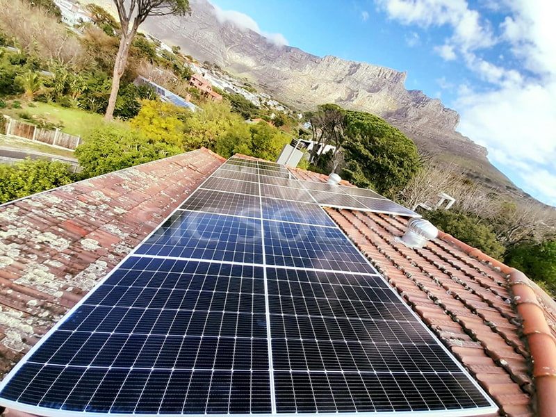 20KW Ceramic Tile Roof Solar Brackets In USA