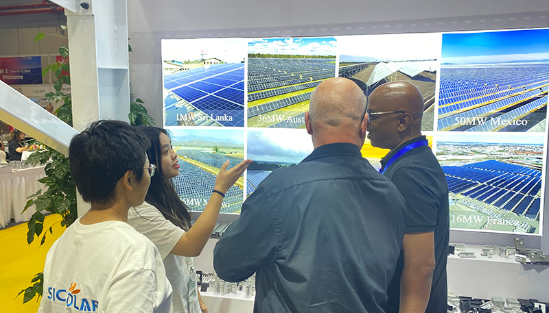 SIC Solar Shines at SNEC 2024 PV+ with Successful Client Engagements