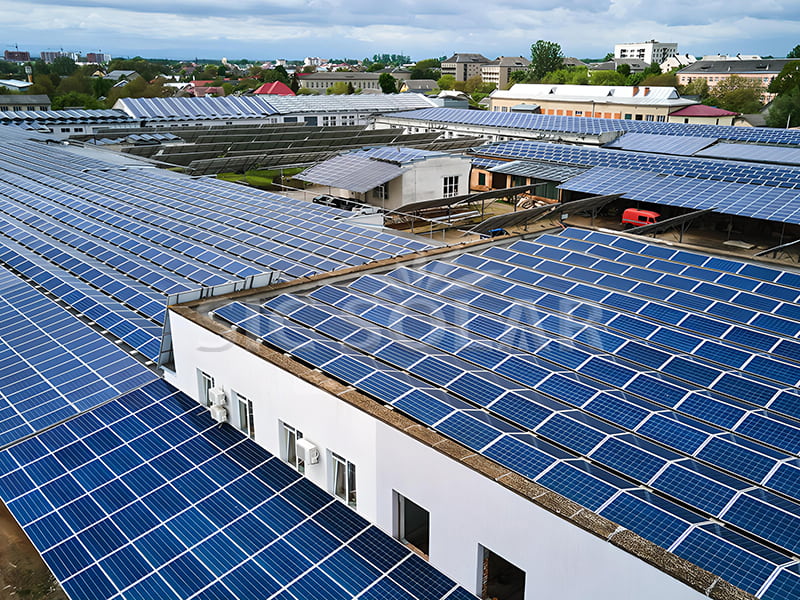 10MV solar mounting array in Europe