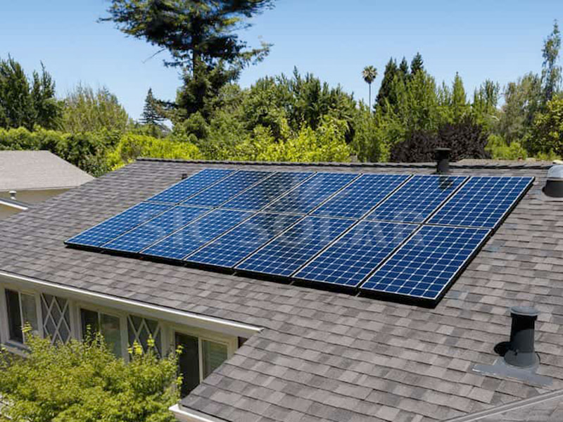 7KW Shingle Roof Solar Panel Mounting System In US