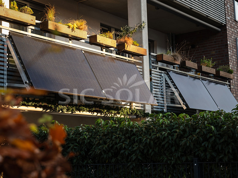 10KW Adjustable Balcony Solar System In Germany