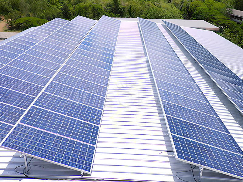60KW FFT1 Solar Fixed Triangle Mount Solution In Serbia