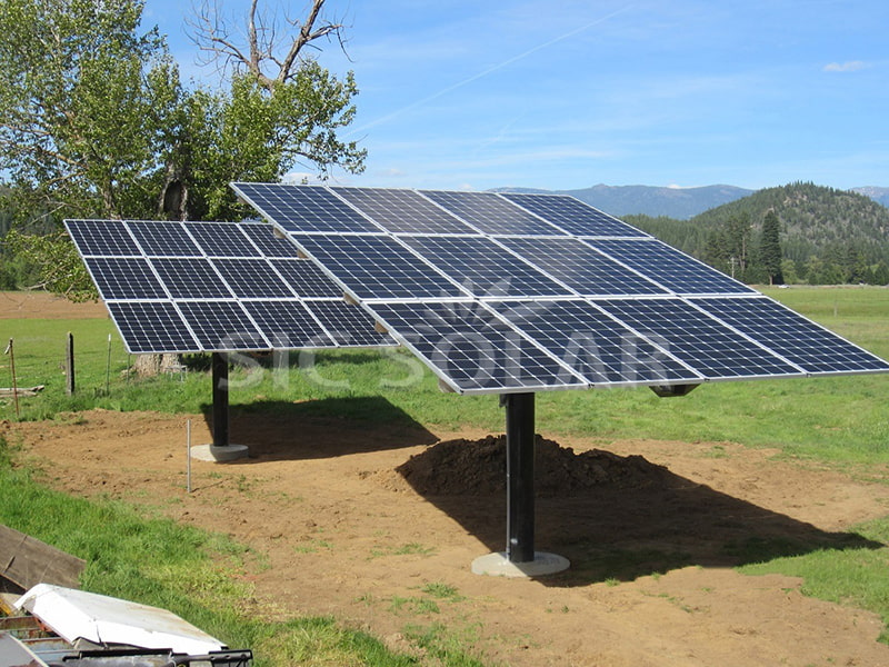 15KW Solar Panel Pole Mounting Systems In USA