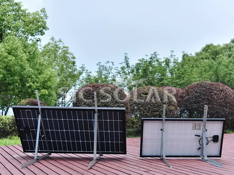 2KW Adjustable Foldable Solar Panel Roof Mount In France