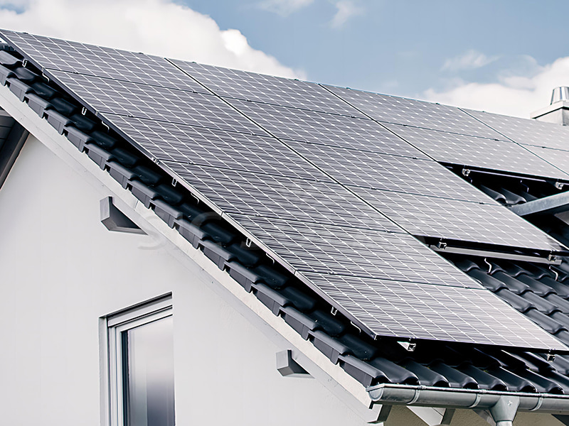 10KW solar tile hook mounting bracket in Monaco