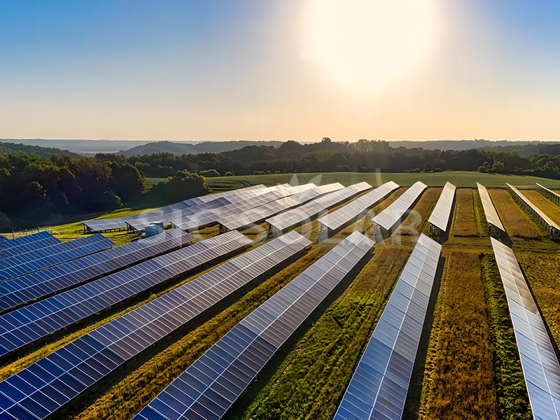 18MW Ground Mounted Solar Array In Czech Republic