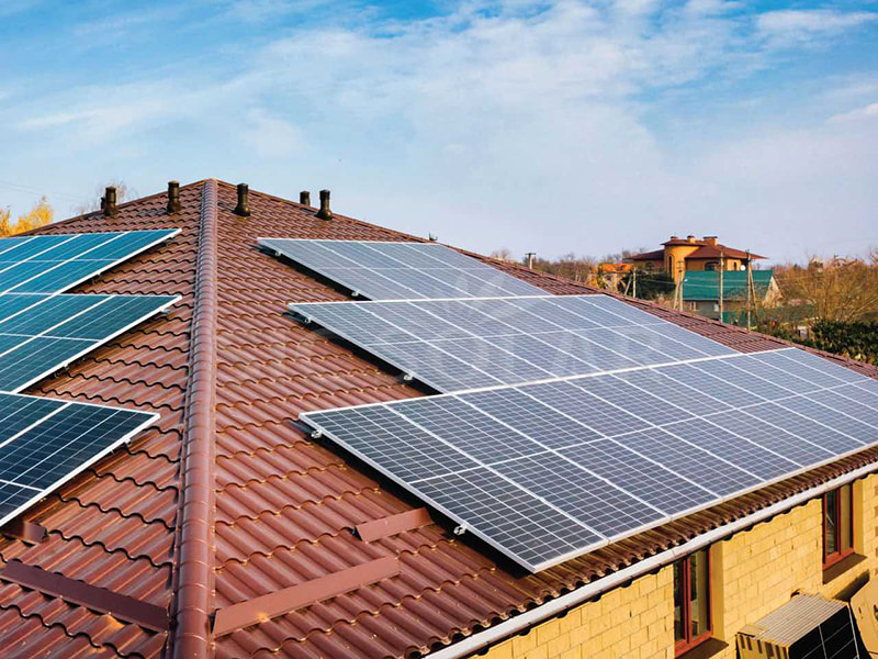 50KW Solar Panel Brackets For Tile Roof In Romania